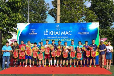 Chính thức khởi tranh Giải bóng đá truyền thống hay Cúp mới nhất PropertyX mở rộng lần VI – 2018