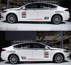 Bộ tem decal WRC 911 dán sườn xe ô tô ms-05