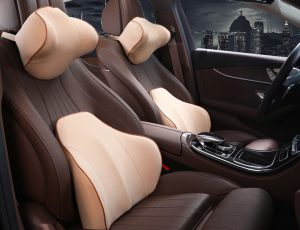 Gối đầu và tựa lưng cao su non cho ô tô