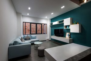 Hy sinh một phần diện tích để có được ngôi nhà xanh sạch đẹp mát tại Quận Bình Thạnh