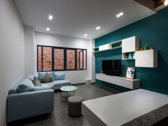 Hy sinh một phần diện tích để có được ngôi nhà xanh sạch đẹp mát tại Quận Bình Thạnh