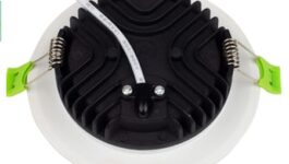 Đèn âm trần 3 màu Ruby 12W-Ø110 (DL-12SS-T140-DM)