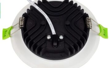 Đèn âm trần 3 màu Ruby 12W-Ø110 (DL-12SS-T140-DM)