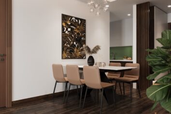 Thiết kế thi công căn hộ Ngoại Giao Đoàn cực chất