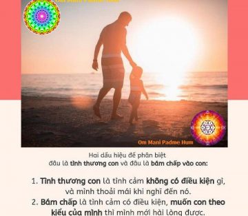 Thế nào là thương con? Thế nào là bám chấp vào con? Cùng tham khảo bài viết dưới đây