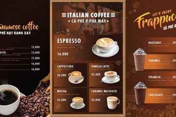 Thiết kế menu như thế nào để lợi nhuận cao