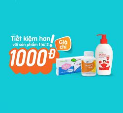 Cẩm nang tiết kiệm: Mua sản phẩm thứ hai với giá 1.000đ! – Pharmacity