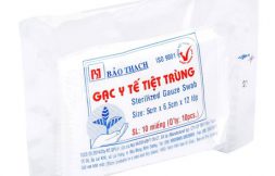 Gạc y tế tiệt trùng Bảo Thạch (10 miếng/gói) – Pharmacity