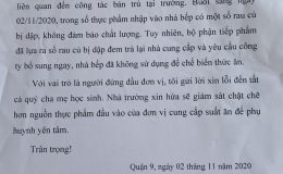 Bữa ăn bán trú nay bị cắt xén quá nhiều Bữa ăn bán trú nay bị cắt xén quá nhiều