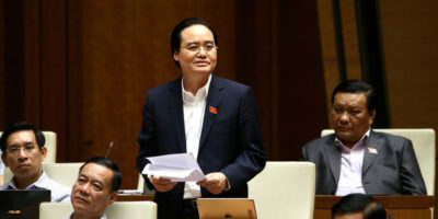 Bộ trưởng Phùng Xuân Nhạ giải