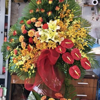 Hoa Mừng Khai Trương HMKT02