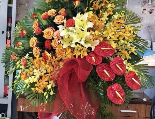 Hoa Mừng Khai Trương HMKT02