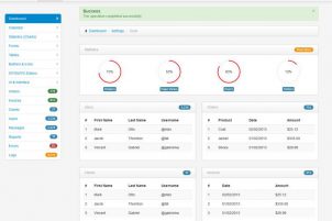 20 Templates Bootstrap cho Admin hay Dashboard miễn phí