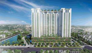 Cất nóc dự án Ecolife Riverside Quy Nhơn