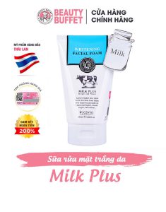 Sữa rửa mặt tạo bọt dưỡng trắng và trẻ hoá da Scentio Milk Plus