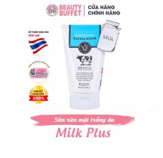 Sữa rửa mặt tạo bọt dưỡng trắng và trẻ hoá da Scentio Milk Plus