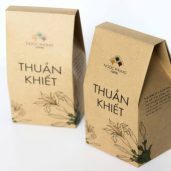 Mẫu vỏ hộp caton cứng nắp rút.