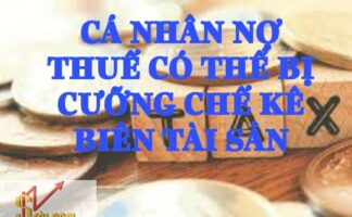 CÁ NHÂN NỢ THUẾ CÓ THỂ BỊ CƯỠNG CHẾ KÊ BIÊN TÀI SẢN