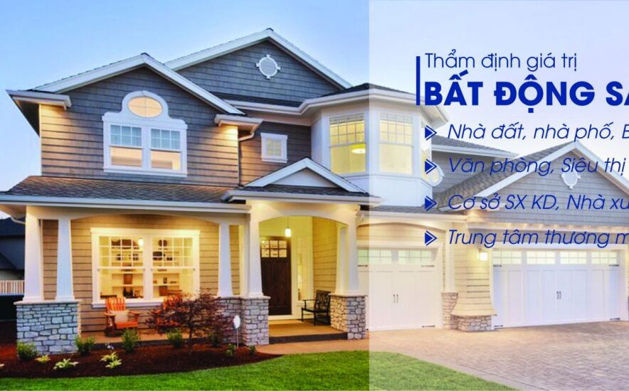 Thẩm định giá bất động sản