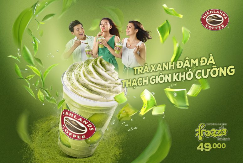 TẬN HƯỞNG FREEZE TRÀ XANH – TRÀ XANH ĐẬM ĐÀ, THẠCH GIÒN KHÓ CƯỠNG!