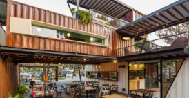 Ý tưởng mở quán cafe container đẹp sang chảnh