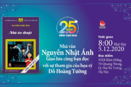 Đăng ký Chương trình giao lưu, kí tặng: 25 NĂM KÍNH VẠN HOA