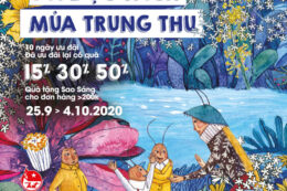 Chương trình VUI ĐỌC SÁCH MÙA TRUNG THU – Ưu đãi và tặng quà tại hệ thống Nhà sách Kim Đồng toàn quốc