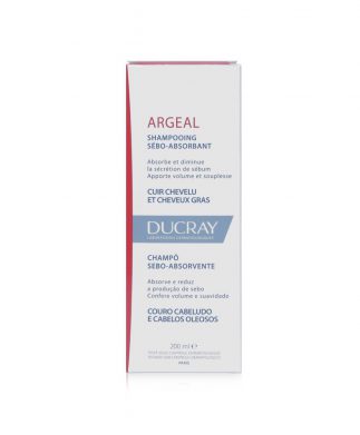 Dầu gội đầu dạng kem kiểm soát shờn Ducray Argeal Shampoo 200ml