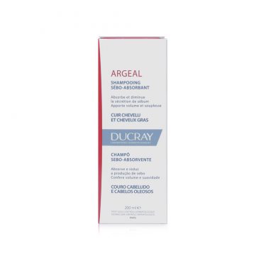 Dầu gội đầu dạng kem kiểm soát shờn Ducray Argeal Shampoo 200ml