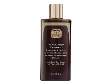 Dầu gội Kedma Black Mud Shampoo bùn đen dành cho da dầu và da dễ kích