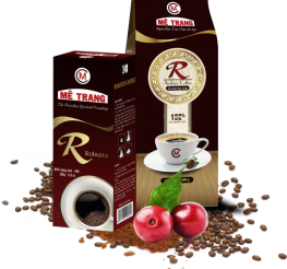 Cà phê Robusta túi hạt 500g