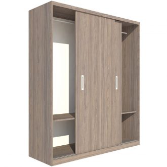 Tủ quần áo nhựa âm tường cánh lùa – TCL33