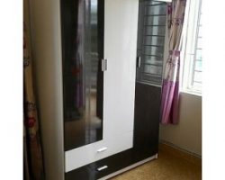 Tủ nhựa Đài Loan 3 cánh 2 ngăn