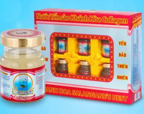 NƯỚC YẾN SANEST COLLAGEN 70ML HỘP 6 LỌ – 770H6