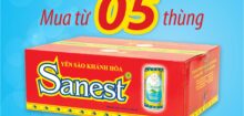 SANEST LON 190ML, THÙNG 30 LON – 001T30