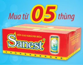 SANEST LON 190ML, THÙNG 30 LON – 001T30