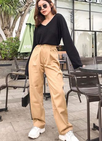Quần Culottes Nữ Ống Rộng