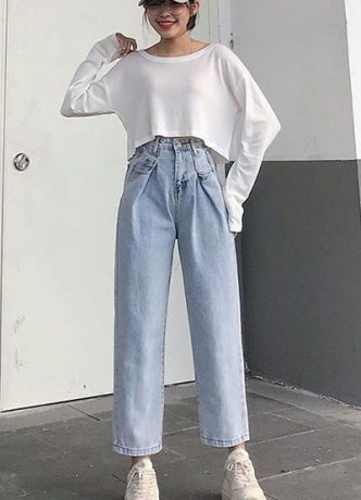 Quần Jean Baggy Ống Rộng