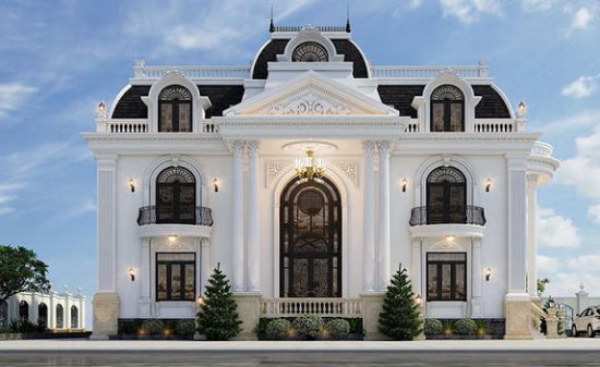 Xu hướng thiết kế nhà tân cổ điển tại Việt Nam năm 2021