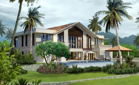 Mẫu Nhà Biệt thự Tân Cổ Điển Đẹp 3 Tầng Năm 2020
