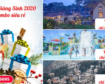 Combo du lịch chào mừng Giáng Sinh 2020 chỉ từ 1.400.000 VND