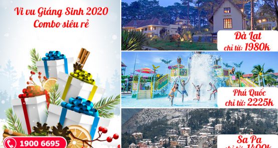 Combo du lịch chào mừng Giáng Sinh 2020 chỉ từ 1.400.000 VND