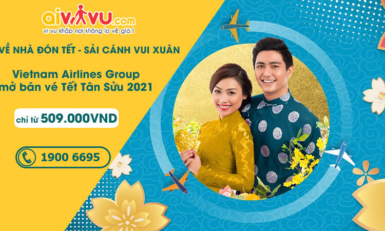 Vietnam Airlines mở bán vé Tết chỉ từ 509.000 VND sải cánh vui xuân