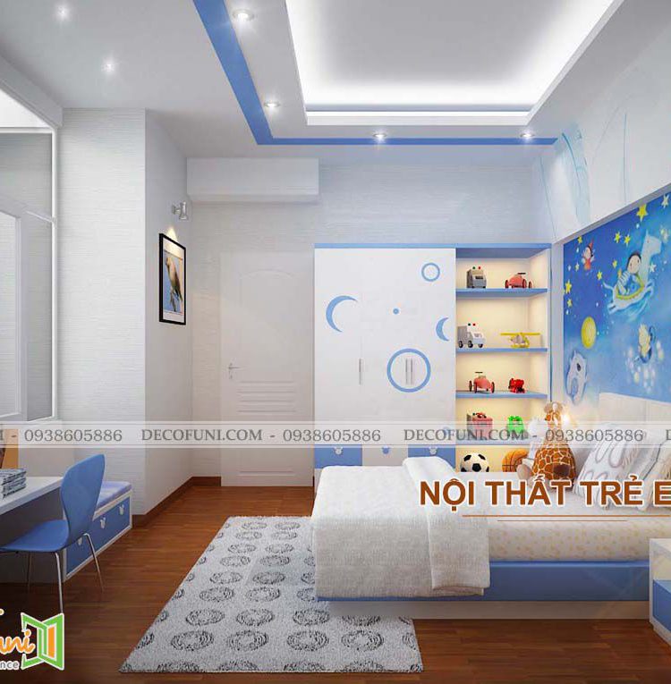 Thiết Kế Nội Thất Trẻ Em Đẹp Và Công Năng