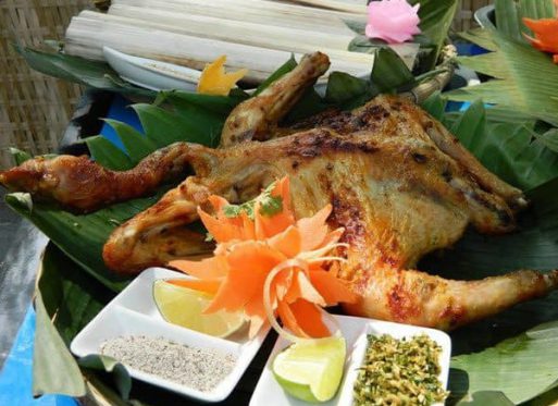 Gà nướng Bản Đôn ngon tuyệt