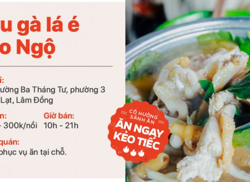 Choáng về độ đông khách của quán lẩu gà lá é Tao Ngộ, khách đến chỉ mong một lần ngồi trước nồi lẩu siêu ngon, xuýt xoa trong cái lạnh của Đà Lạt mù sương