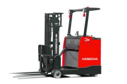 Xe nâng điện đứng lái Hangcha 1,5 tấn