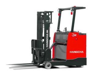 Xe nâng điện đứng lái Hangcha 1,5 tấn