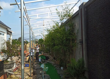Lắp đặt hoàn tất hệ thống năng lượng