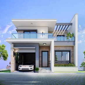 Mẫu thiết kế nhà cấp 4 100m2 đẹp mê mẩn